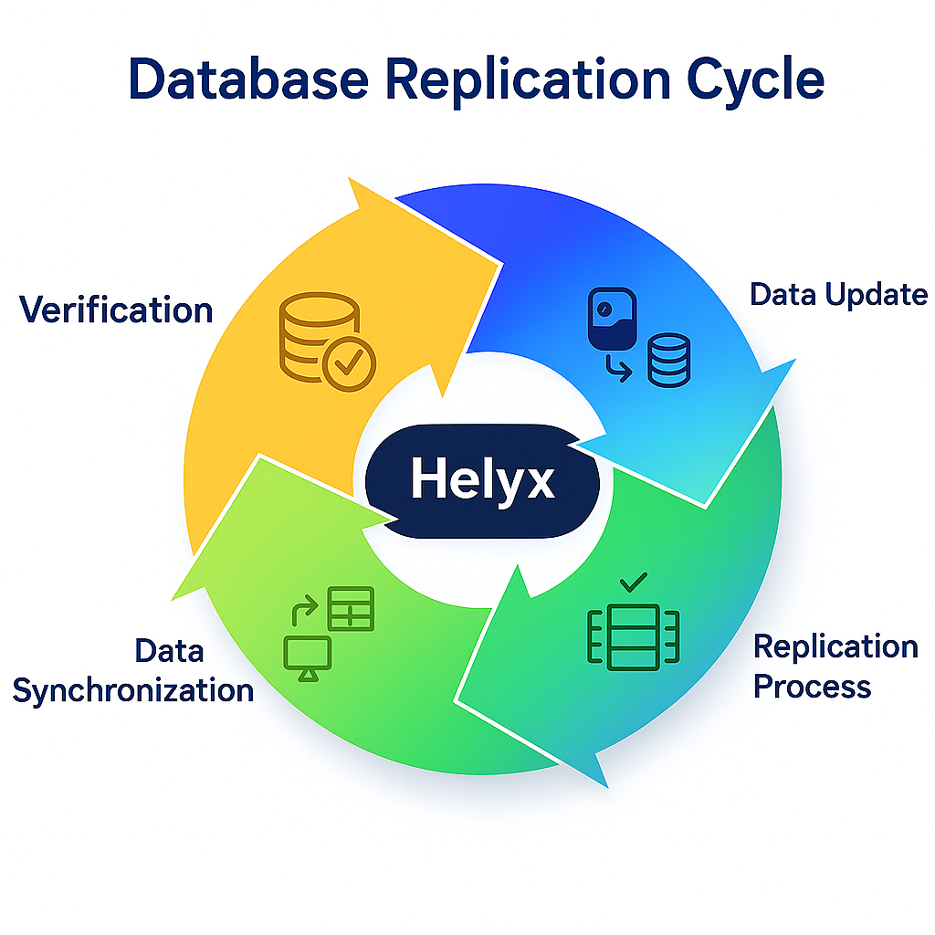 Database Replication Cycle - Helyx